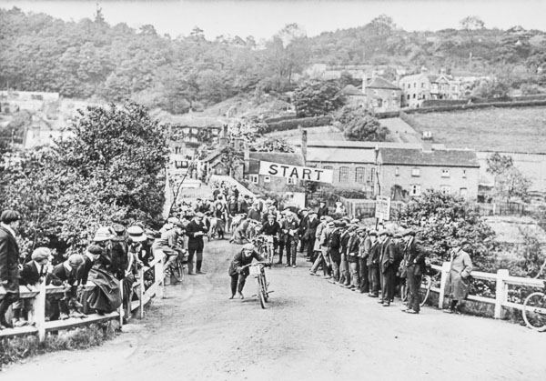 Coalport bridge and toll houses.