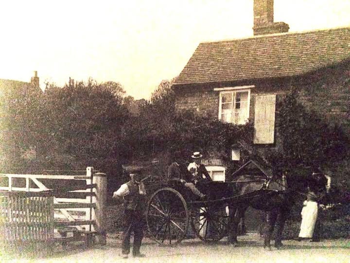Coalport bridge and toll houses.